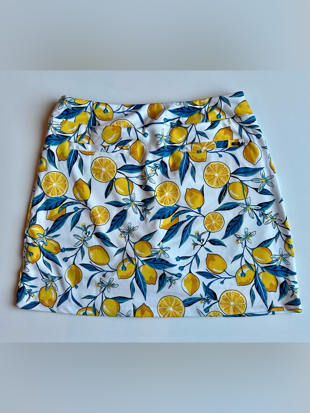 Tail Activewear Sanders Lemon Blossom Pull-On Golf Skort Size Small - Picture 5 of 7